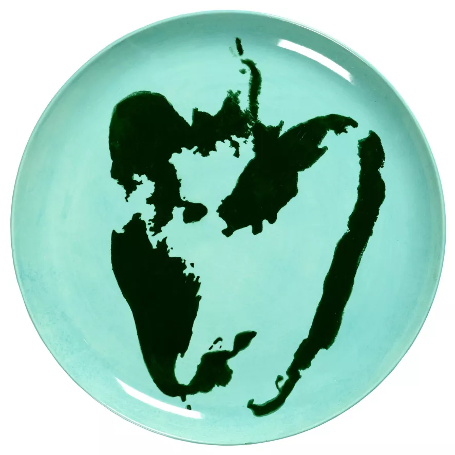 Serax Feast By Ottolenghi Dinerbord Ø26.5 Azure Pepper Green 1 Serax Feast By Ottolenghi Dinerbord Ø26.5 Azure Pepper Green