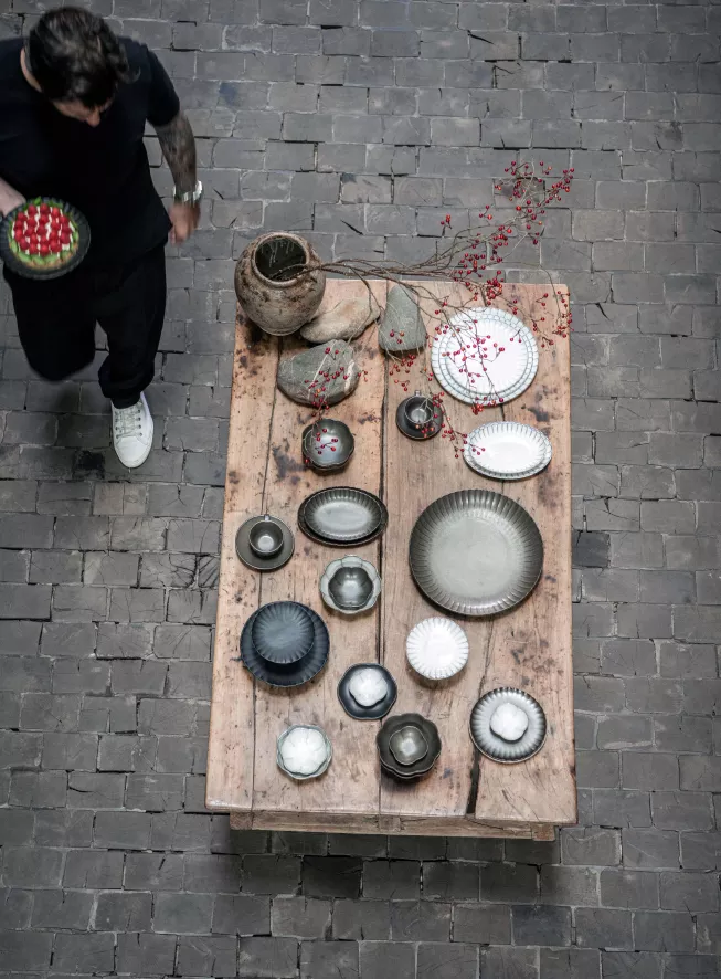 Serax Inku By Sergio Herman Kom Ø11 White 7 Serax Inku By Sergio Herman Kom Ø11 White - Afbeelding 7