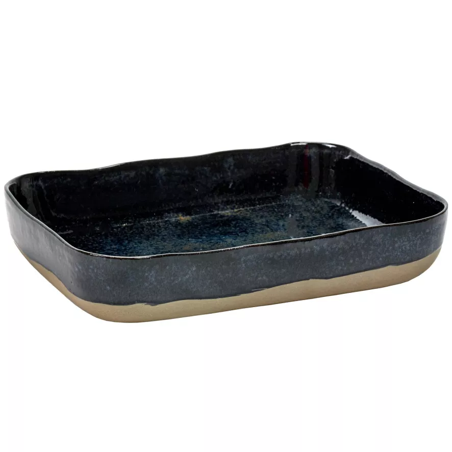 Serax La Nouvelle Table By Merci Ovenschaal Dark Blue 1 Serax La Nouvelle Table By Merci Ovenschaal Dark Blue