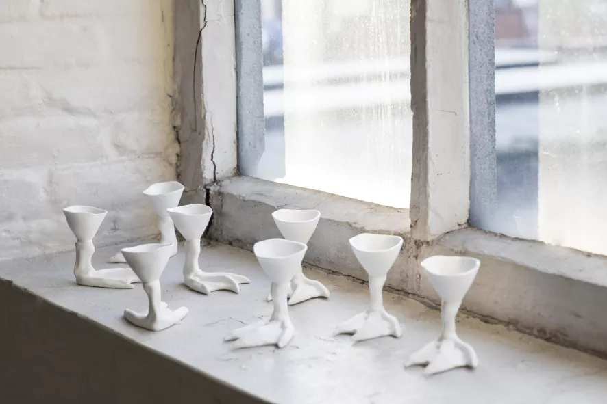 Serax Perfect Imperfection By Roos Van De Velde Eierdopje 3 Serax Perfect Imperfection By Roos Van De Velde Eierdopje - Afbeelding 3