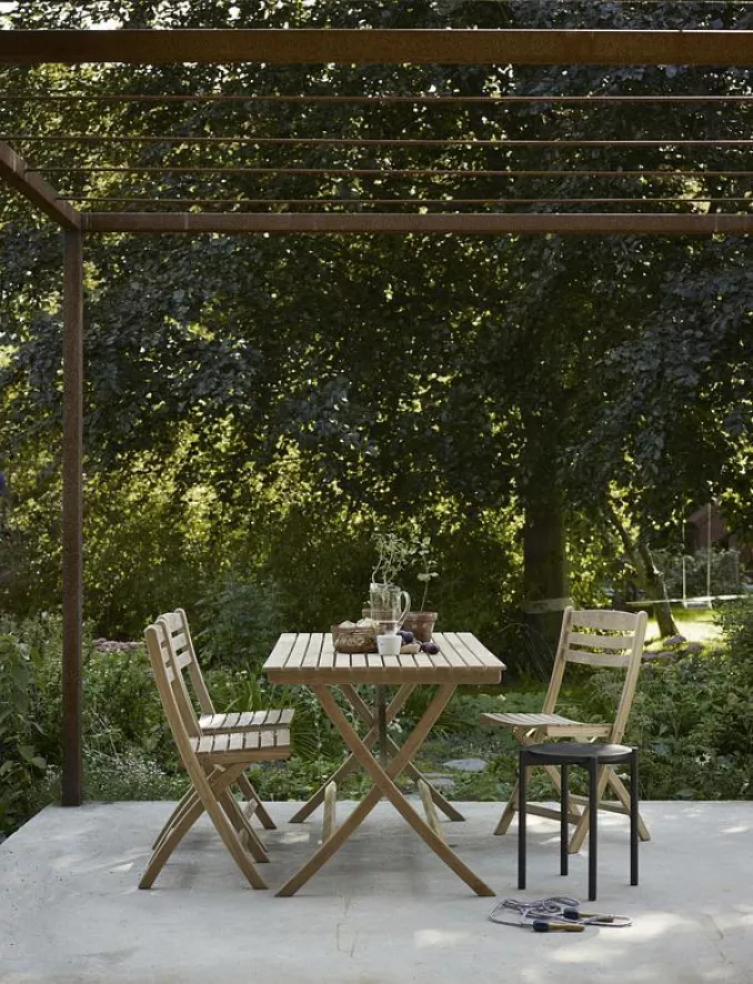 Skagerak Zitkussen Voor Selandia Tuinstoel Light Apricot/Dark Green 6 Skagerak Zitkussen Voor Selandia Tuinstoel Light Apricot/Dark Green - Afbeelding 6