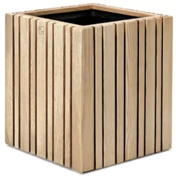 Squarely Copenhagen GrowMORE Plantenbak Incl Waterreservoir 35x35 Naturel Essen