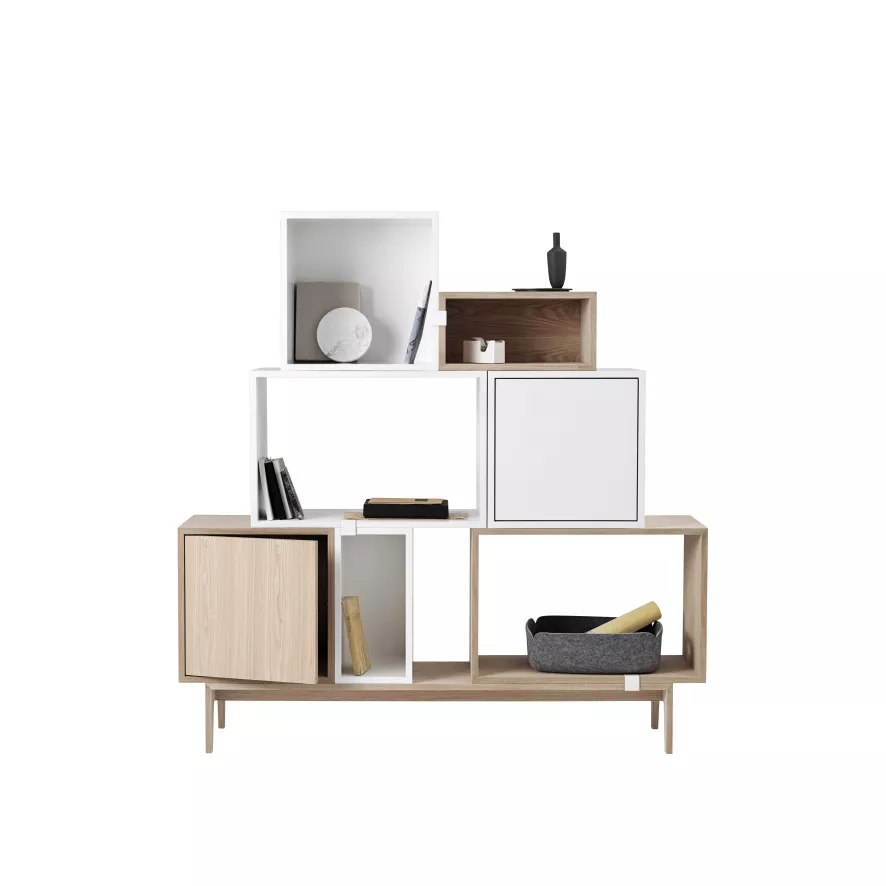Muuto Stacked 2.0 Kast Large Open Lichtgrijs 15 Muuto Stacked 2.0 Kast Large Open Lichtgrijs - Afbeelding 15