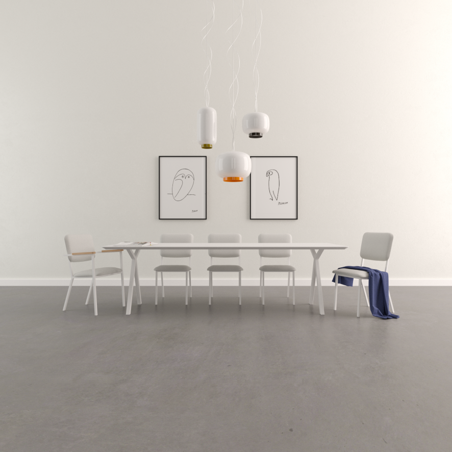 Studio HENK Slim X-Type Tafel 200x90 Zwart Frame, Naturel Hardwax, Rechte Hoeken 12 Studio HENK Slim X-Type Tafel 200x90 Zwart Frame, Naturel Hardwax, Rechte Hoeken - Afbeelding 12