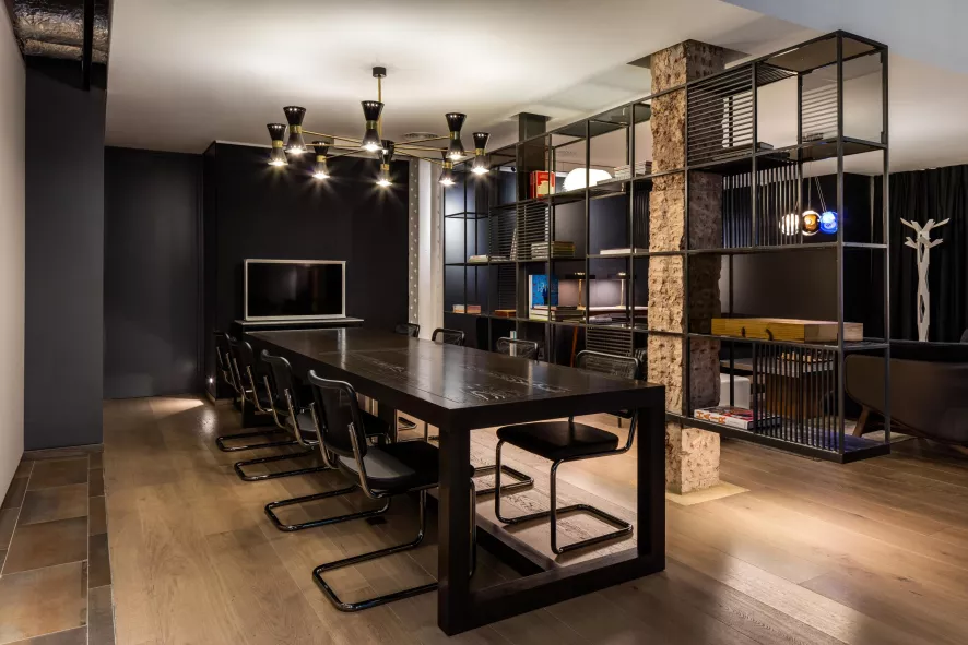 Thonet S32 PV Stoel Nubukleder Medium Bruin, Chroom Onderstel 7 Thonet S32 PV Stoel Nubukleder Medium Bruin, Chroom Onderstel - Afbeelding 7