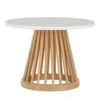 Tom Dixon Fan 60 Salontafel Naturel/wit Marmer