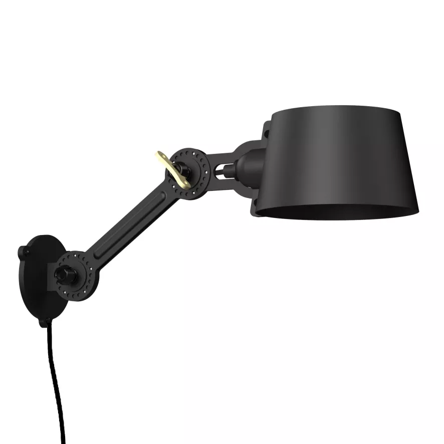 Tonone Bolt Sidefit Wandlamp Small Met Stekker Smokey Black 1 Tonone Bolt Sidefit Wandlamp Small Met Stekker Smokey Black