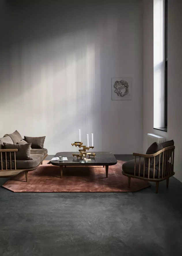 &tradition Fly SC10 Fauteuil Gerookt Eiken Hot Madison 094 3 &tradition Fly SC10 Fauteuil Gerookt Eiken Hot Madison 094 - Afbeelding 3