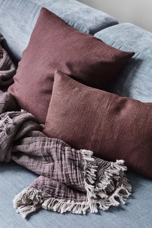 &tradition Heavy Linen SC28 Kussen 50x50 Sienna 4 &tradition Heavy Linen SC28 Kussen 50x50 Sienna - Afbeelding 4