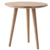 &tradition In Between SK13 Bijzettafel Ø48 White Oiled Oak