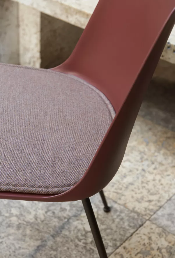 &tradition Rely HW6 Stoel Stone Grey, Bronzed Onderstel 11 &tradition Rely HW6 Stoel Stone Grey, Bronzed Onderstel - Afbeelding 11