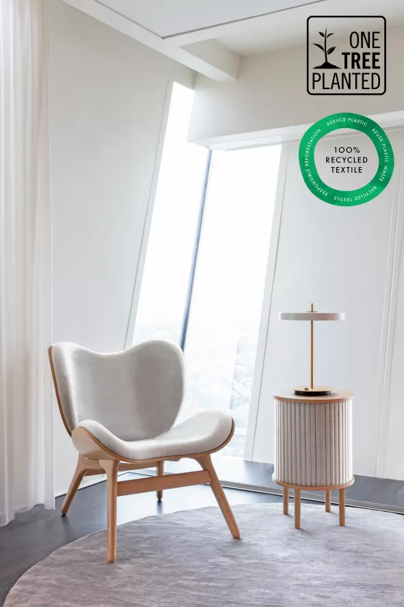 Umage A Conversation Piece Low Fauteuil Naturel Eiken, Sterling 10 Umage A Conversation Piece Low Fauteuil Naturel Eiken, Sterling - Afbeelding 10