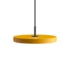 Umage Asteria Hanglamp LED Mini Ø31 Zwart Saffron Yellow