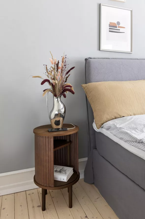 Umage Audacious Bijzettafel Donker Eiken, Sterling 2 Umage Audacious Bijzettafel Donker Eiken, Sterling - Afbeelding 2