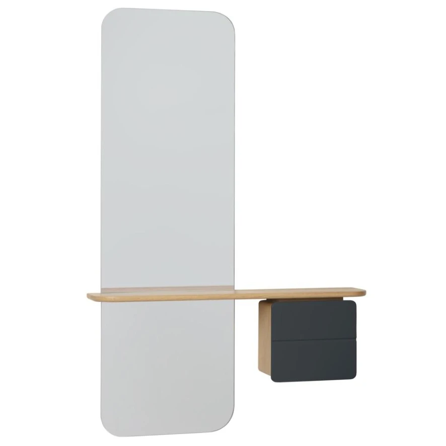 Umage One More Look Spiegel Naturel Eiken Solid Oak 8 Umage One More Look Spiegel Naturel Eiken Solid Oak - Afbeelding 8