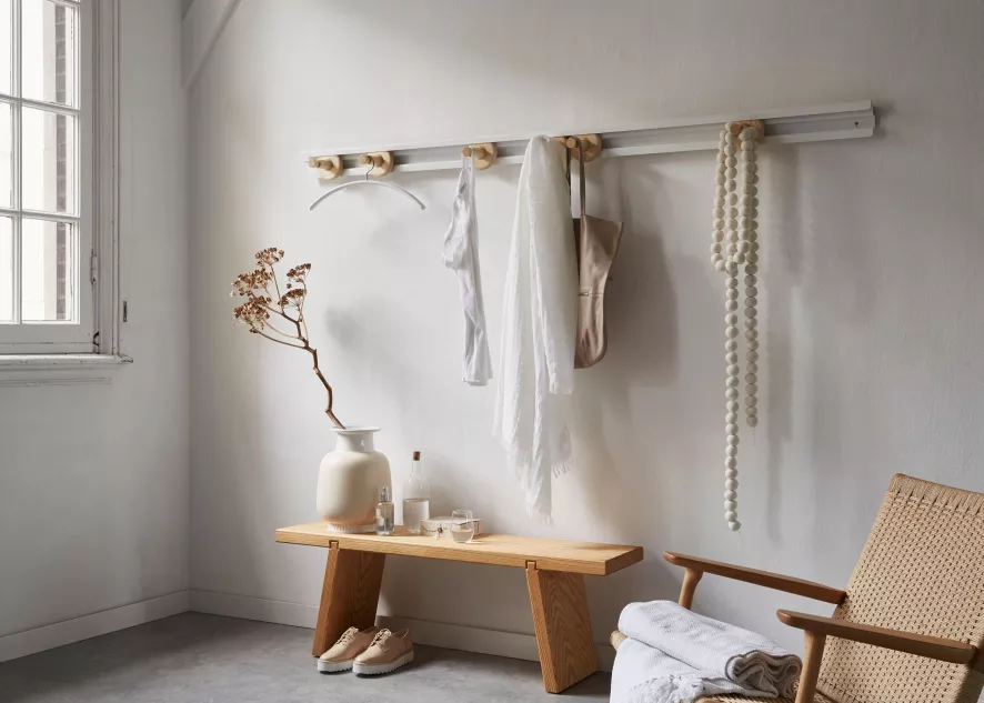 Van Esch Tubulus 100 Kleerhanger Lichtblauw Set Van 5 2 Van Esch Tubulus 100 Kleerhanger Lichtblauw Set Van 5 - Afbeelding 2