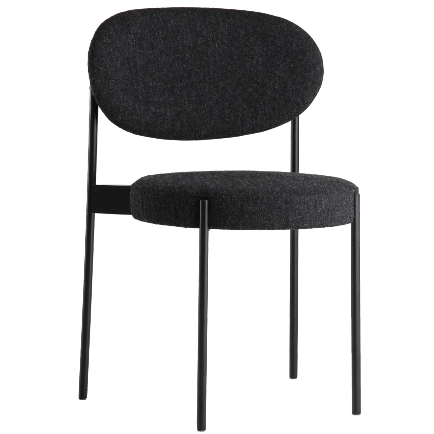 Verpan Series 430 Eetkamerstoel Zwart Onderstel Harald 3 982 2 Verpan Series 430 Eetkamerstoel Zwart Onderstel Harald 3 982 - Afbeelding 2