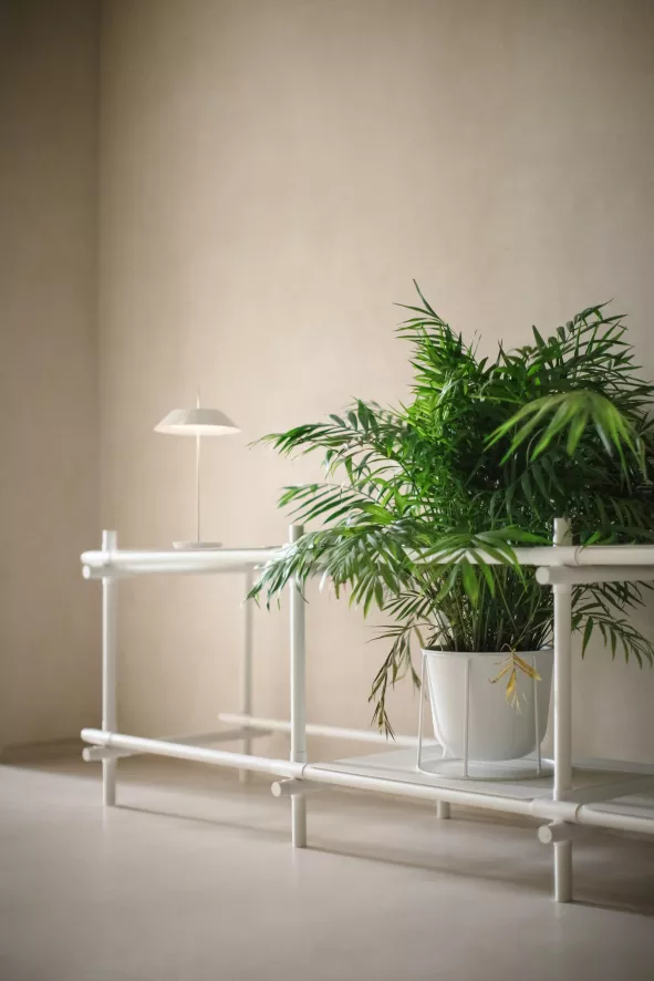 Vibia Mayfair Mini 5495 Tafellamp LED Oplaadbaar Beige D1 8 Vibia Mayfair Mini 5495 Tafellamp LED Oplaadbaar Beige D1 - Afbeelding 8