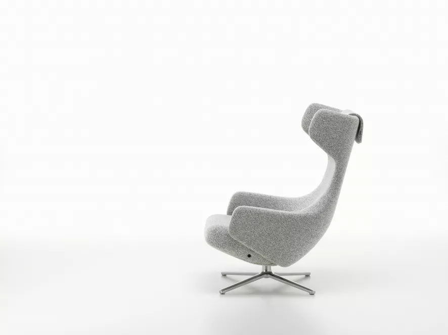 Vitra Grand Repos Loungestoel Cosy, Lichtgrijs 13 Vitra Grand Repos Loungestoel Cosy, Lichtgrijs - Afbeelding 13