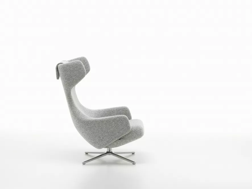 Vitra Grand Repos Loungestoel Cosy, Lichtgrijs 15 Vitra Grand Repos Loungestoel Cosy, Lichtgrijs - Afbeelding 15