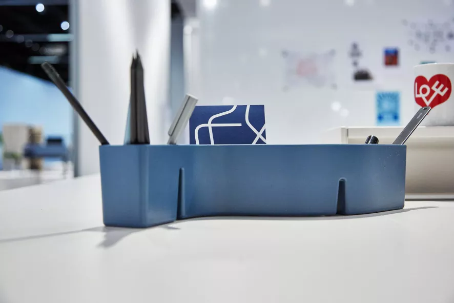 Vitra S-Tidy Opberger Poppy Red 3 Vitra S-Tidy Opberger Poppy Red - Afbeelding 3