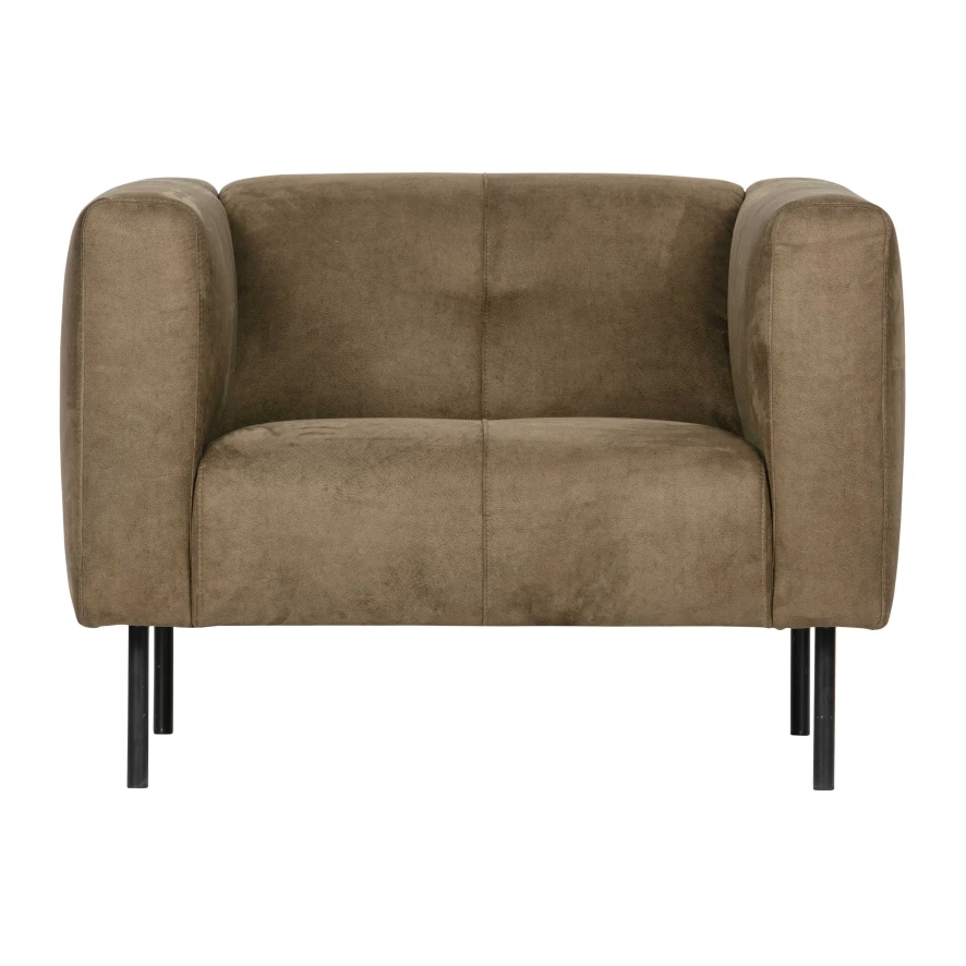 Vtwonen Skin Fauteuil Olijf Groen 1 Vtwonen Skin Fauteuil Olijf Groen