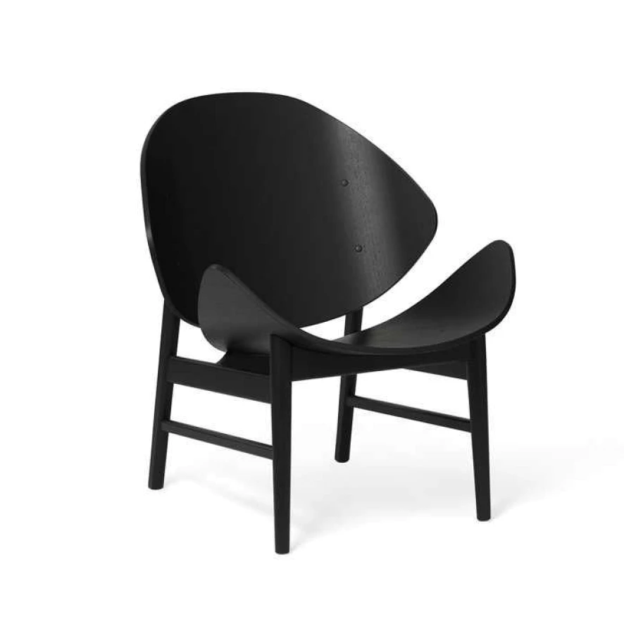 Warm Nordic The Orange Fauteuil Geolied Eiken 2 Warm Nordic The Orange Fauteuil Geolied Eiken - Afbeelding 2