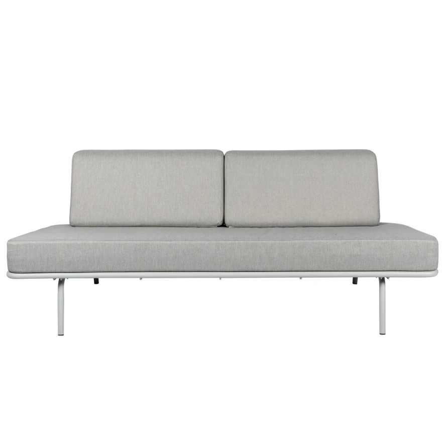 Weltevree Sofabed Slaapbank Loungebank Light Grey 2 Weltevree Sofabed Slaapbank Loungebank Light Grey - Afbeelding 2