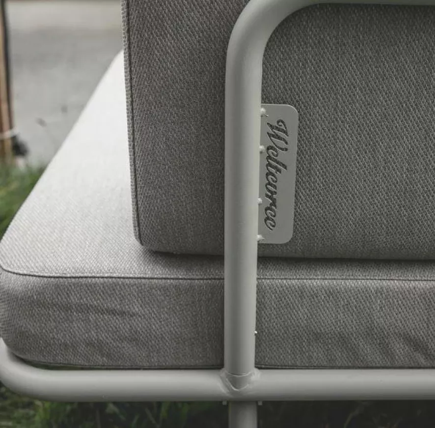 Weltevree Sofabed Slaapbank Loungebank Light Grey 18 Weltevree Sofabed Slaapbank Loungebank Light Grey - Afbeelding 18