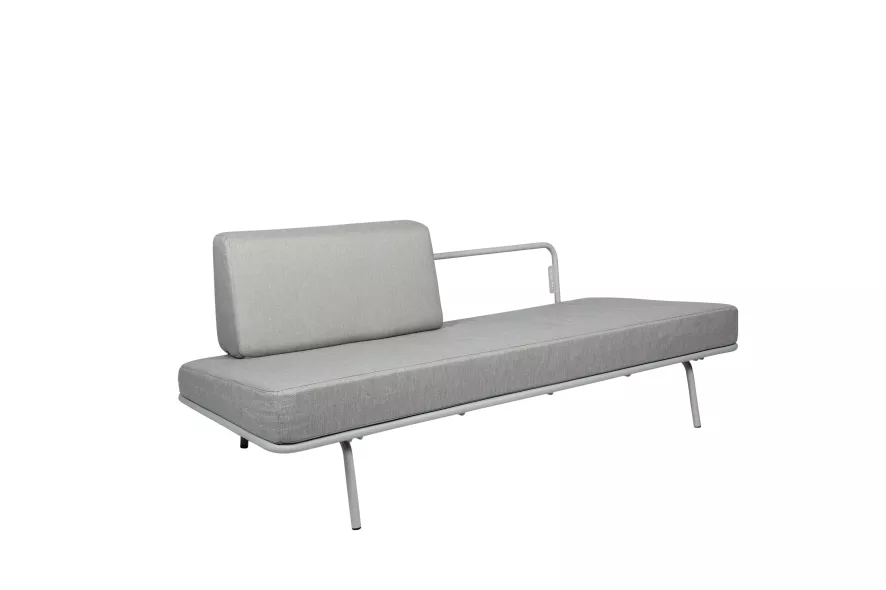 Weltevree Sofabed Slaapbank Loungebank Light Grey 4 Weltevree Sofabed Slaapbank Loungebank Light Grey - Afbeelding 4