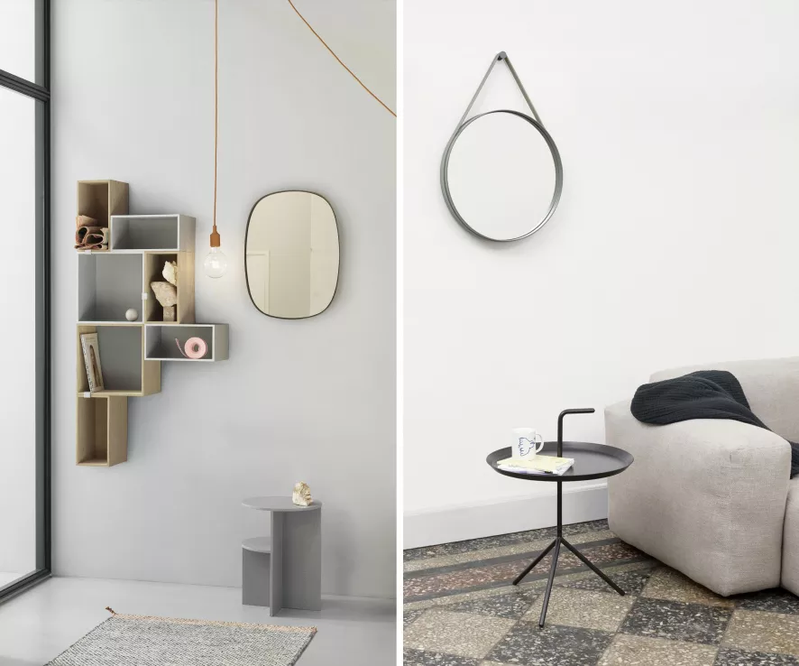 Muuto Framed Spiegel Small Taupe, Normaal Glas 17 Muuto Framed Spiegel Small Taupe, Normaal Glas - Afbeelding 17