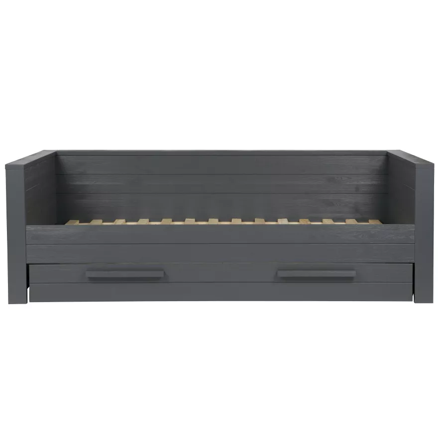 WOOOD Exclusive Dennis Bedbank 90x200 Steel Grey 1 WOOOD Exclusive Dennis Bedbank 90x200 Steel Grey
