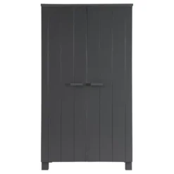 WOOOD Exclusive Dennis Kledingkast 2-deurs Steel Grey