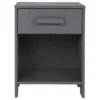 WOOOD Exclusive Dennis Nachtkastje Steel Grey