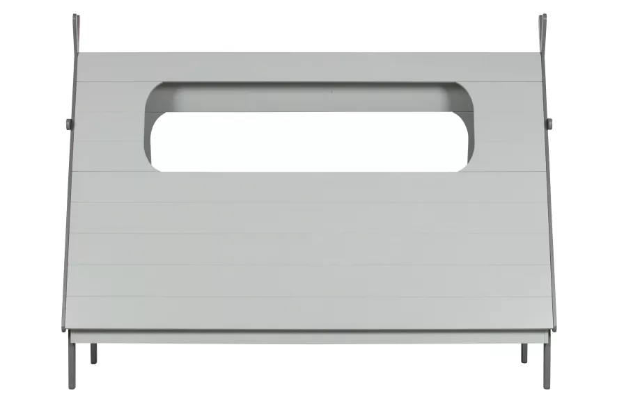 WOOOD Exclusive Tipi Kinderbed 90x200 Betongrijs 6 WOOOD Exclusive Tipi Kinderbed 90x200 Betongrijs - Afbeelding 6