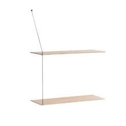 Woud Stedge Wandplank 60 White Pigmented Oak