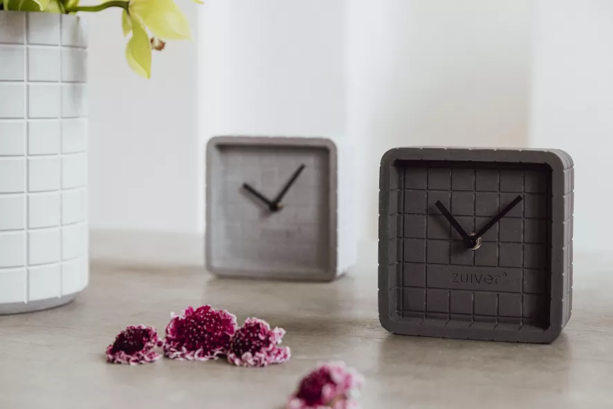 Zuiver Cute Klok Beton Grijs 13 Zuiver Cute Klok Beton Grijs - Afbeelding 13