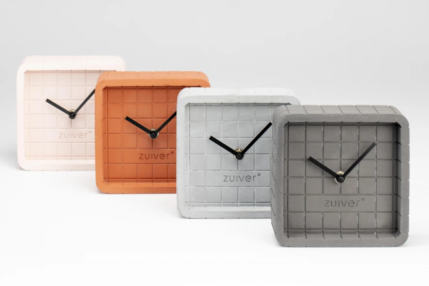 Zuiver Cute Klok Beton Grijs 9 Zuiver Cute Klok Beton Grijs - Afbeelding 9