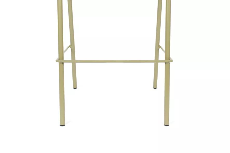 Zuiver Jort Barkruk Grijs/naturel 11 Zuiver Jort Barkruk Grijs/naturel - Afbeelding 11