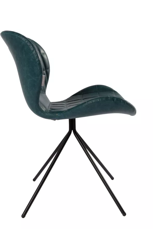 Zuiver OMG LL Stoel Geel 4 Zuiver OMG LL Stoel Geel - Afbeelding 4