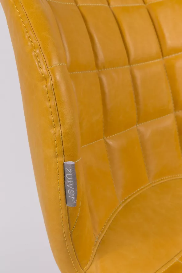 Zuiver OMG LL Stoel Geel 13 Zuiver OMG LL Stoel Geel - Afbeelding 13